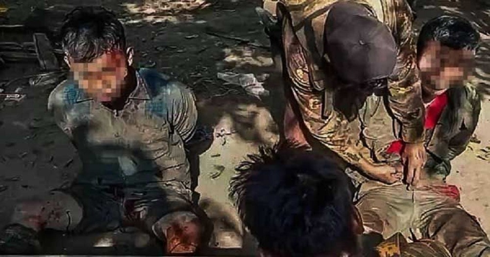 মিয়ানমারে ২ বিদ্রোহী যোদ্ধাকে আগুনে পুড়িয়ে হত্যা