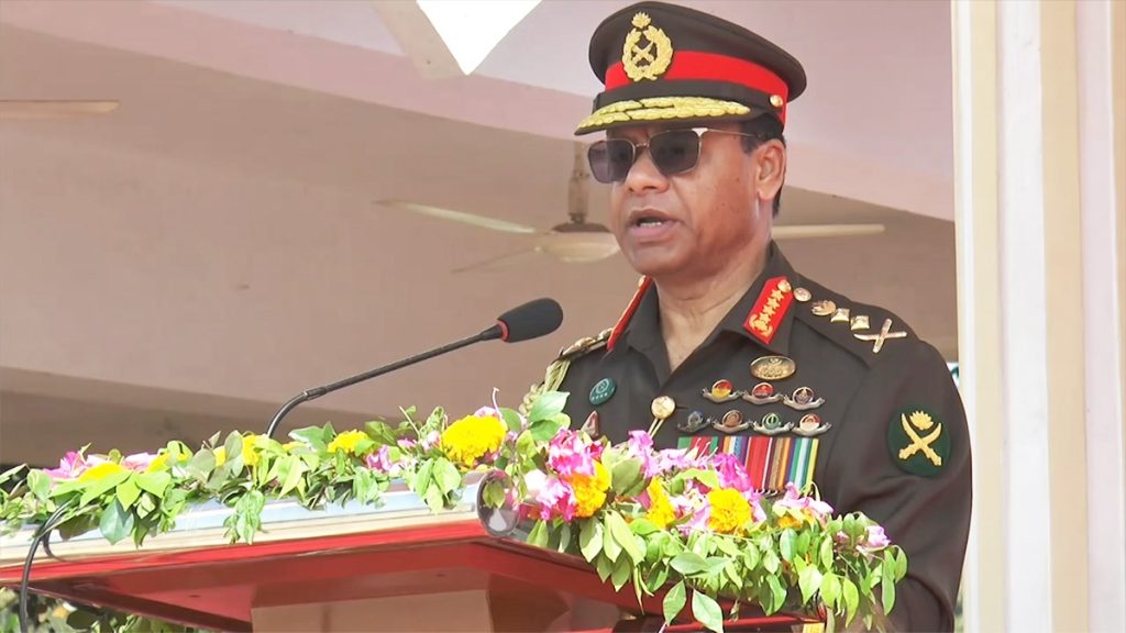 সকল চ্যালেঞ্জ মোকাবেলায় সেনা সদস্যদের প্রস্তুত থাকতে হবে- সেনাপ্রধান