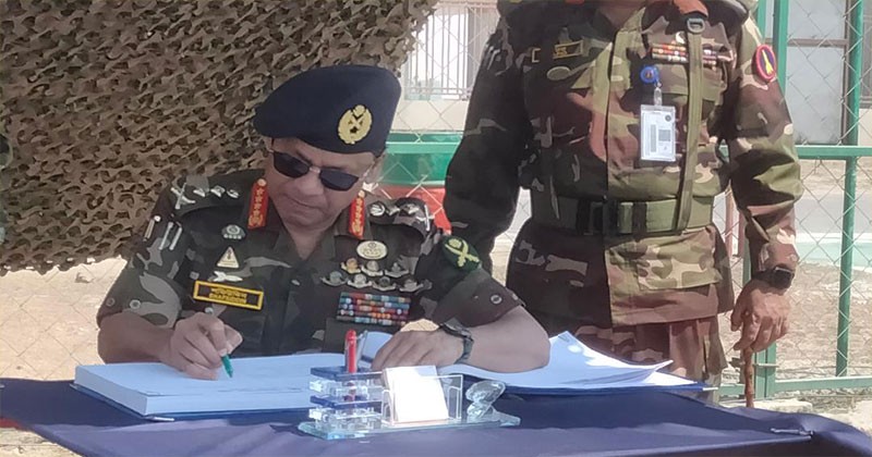 বাংলাদেশ সেনাবাহিনী দেশ মাতৃকার নিরাপত্তায় সদা জাগ্রত- সেনাবাহিনী প্রধান