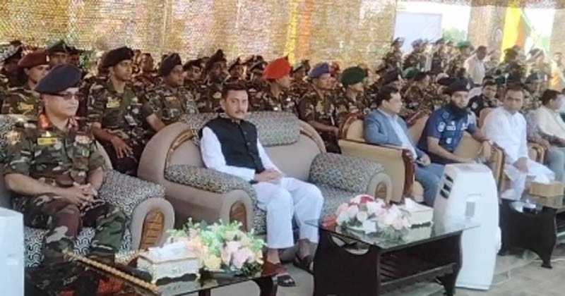 রামু সেনানিবাসে সপ্তাহব্যাপী সমরাস্ত্র প্রদর্শনী শুরু