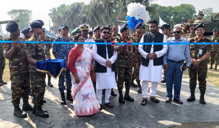 যশোর সেনানিবাসে ছয় দিনব্যাপী সমরাস্ত্র প্রদর্শনী শুরু
