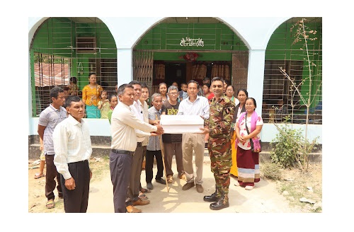 রুমা জোন কর্তৃক ইস্টার সানডে উপলক্ষে বিভিন্ন চার্চে উপহার প্রদান