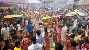 বৈসাবিকে ঘিরে বর্ণিল খাগড়াছড়ি
