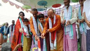 বৈসাবিকে ঘিরে বর্ণিল খাগড়াছড়ি