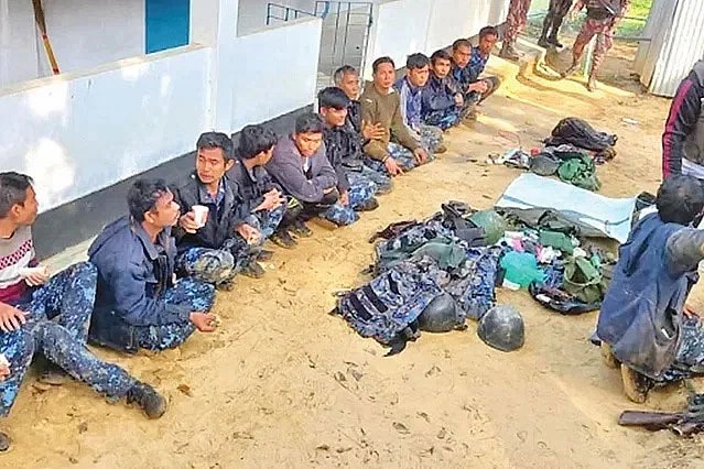 মিয়ানমার সংঘাত: টেকনাফে আশ্রয় নিলেন বিজিপির আরও পাঁচ সদস্য