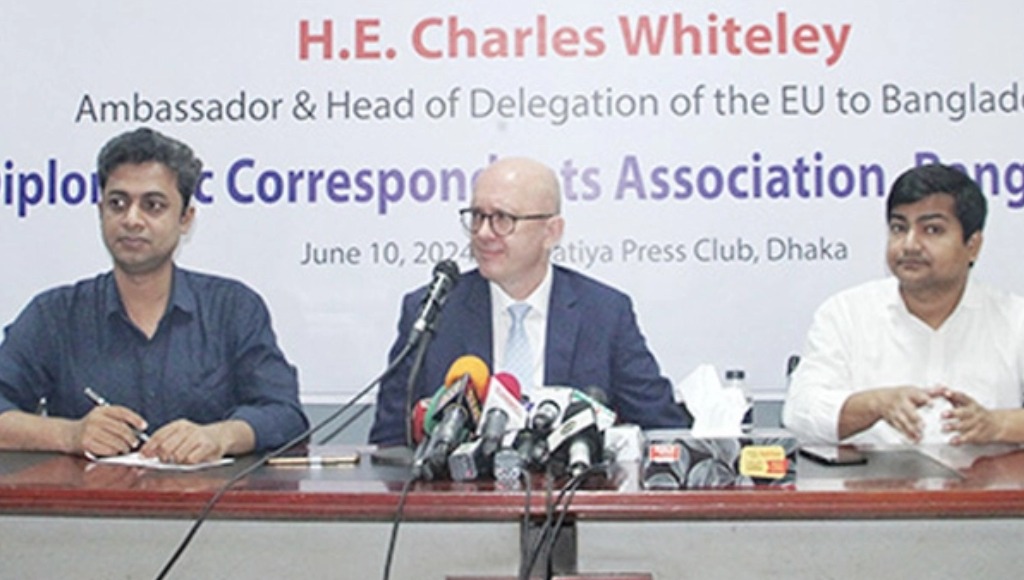 প্রতিরক্ষা খাতে বাংলাদেশকে সহযোগিতা দিতে চায় ইইউ: রাষ্ট্রদূত