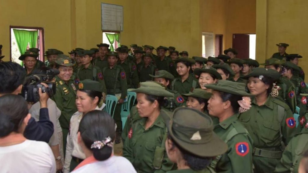 নারীদের জোরপূর্বক সেনাবাহিনীতে নিয়োগ করছে মিয়ানমার জান্তা