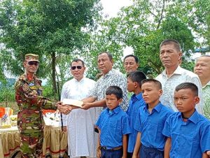 খাগড়াছড়িতে সেনাবাহিনীর সহায়তায় পুনঃসংস্কার হচ্ছে চম্পাঘাট শিশু সদন