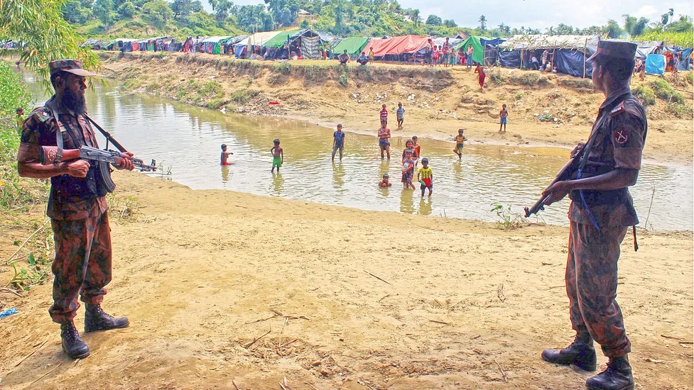 দালাল চক্রের মাধ্যমে সীমান্তের ১৬ পয়েন্ট দিয়ে বাংলাদেশে ঢুকছে রোহিঙ্গারা