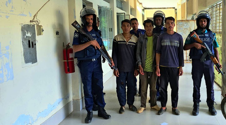 বান্দরবানে যৌথবাহিনীর অভিযানে কেএনএফের ৩ সহযোগী আটক