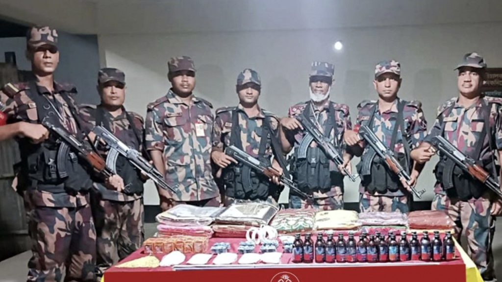 সাতক্ষীরায় ৫ কোটি টাকার আইসসহ ভারতীয় মালামাল উদ্ধার