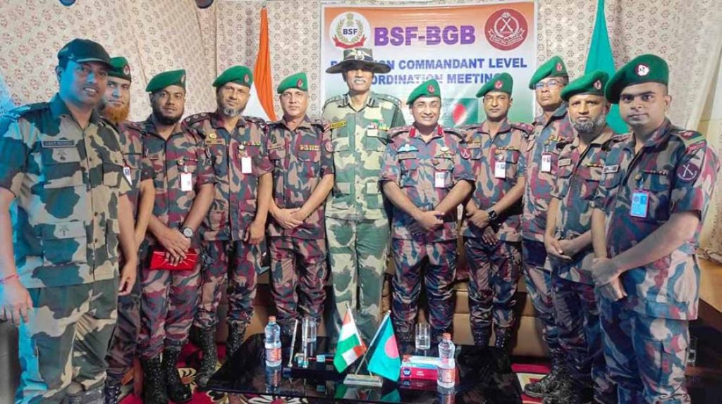 কুষ্টিয়ায় বিজিবি-বিএসএফ ব্যাটালিয়ন কমান্ডার পর্যায়ে বৈঠক, ভূমি বিরোধ ও সীমান্ত হত্যা বন্ধে গুরুত্বারোপ