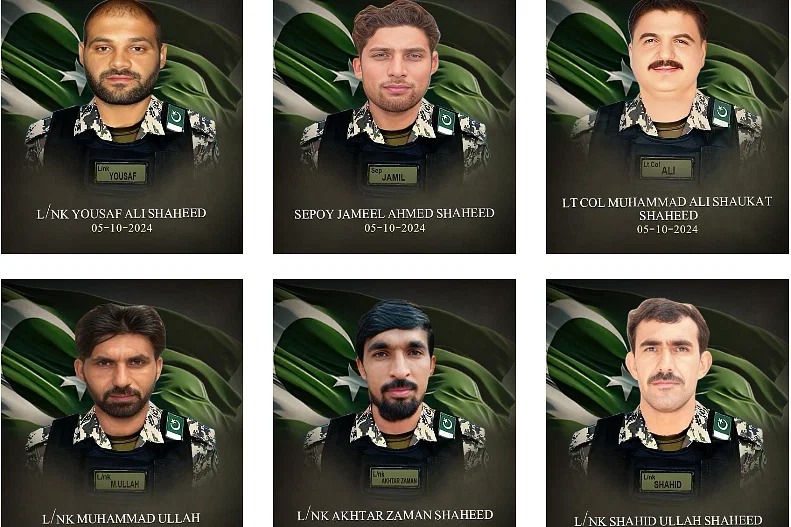 পাকিস্তানে সন্ত্রাসীদের সঙ্গে বন্দুকযুদ্ধে ছয় সেনাসহ নিহত ১২