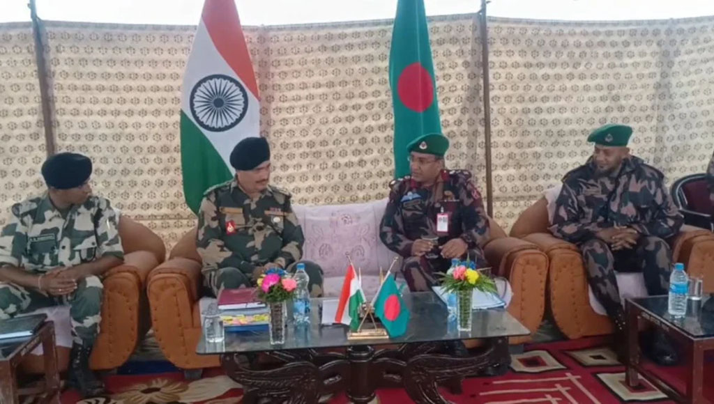 বিজিবি-বিএসএফ বৈঠক, সীমান্তে হত্যা, মাদক ও চোরাচালান বন্ধে আলোচনা