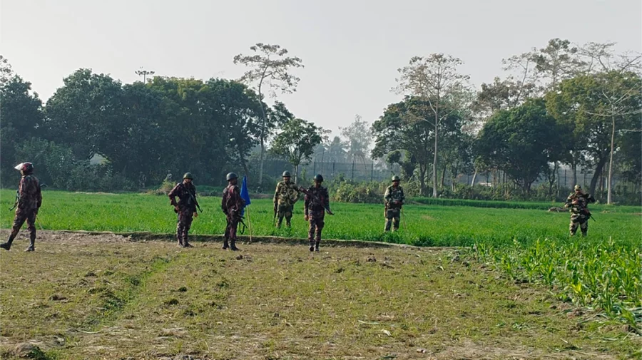 বাংলাদেশিকে নিয়ে গেছে বিএসএফ, প্রতিবাদে ভারতীয় কৃষককে ধরে আনলেন বাংলাদেশিরা