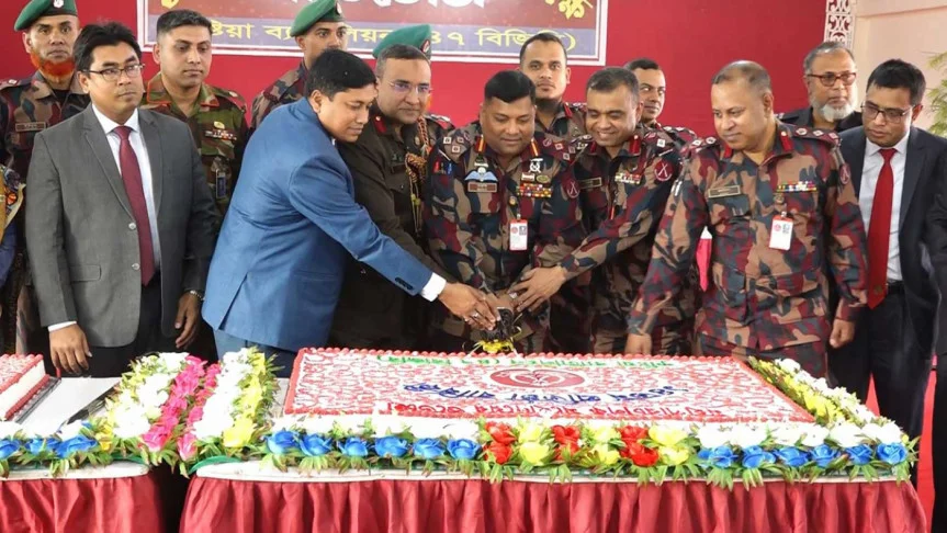 ৪৭ বিজিবি ব্যাটালিয়নের ১৪তম প্রতিষ্ঠা বার্ষিকী উদযাপন