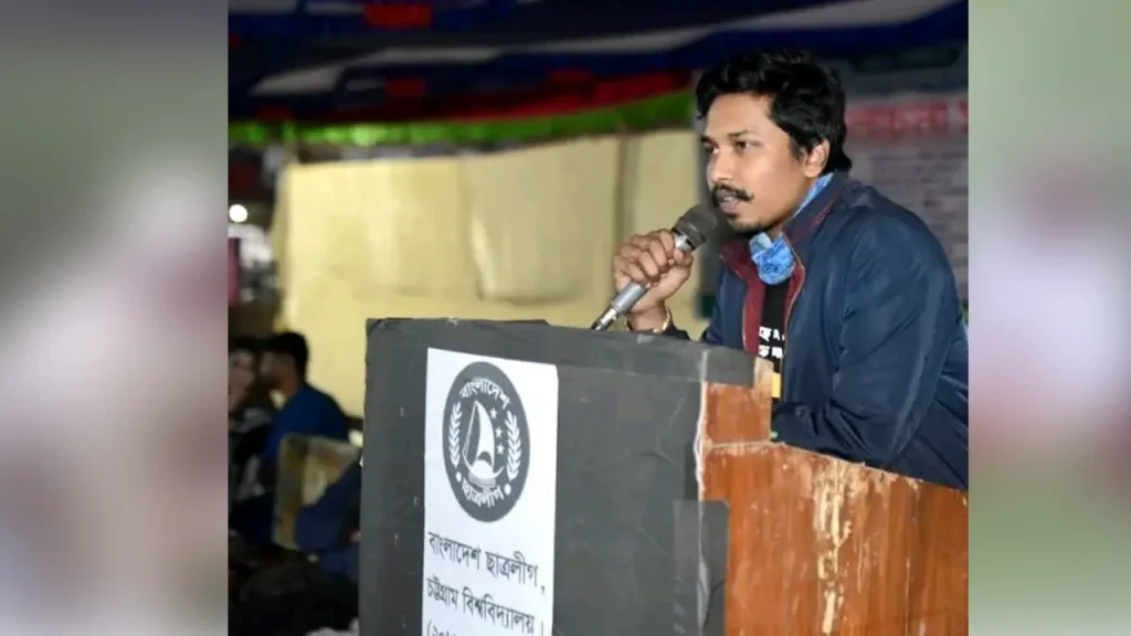 চবি ছাত্রলীগ নেতা শাহরিয়ারের কেএনএফ কানেকশন