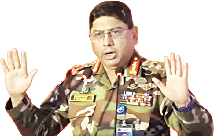 জেনারেলের বার্তা পরিষ্কার