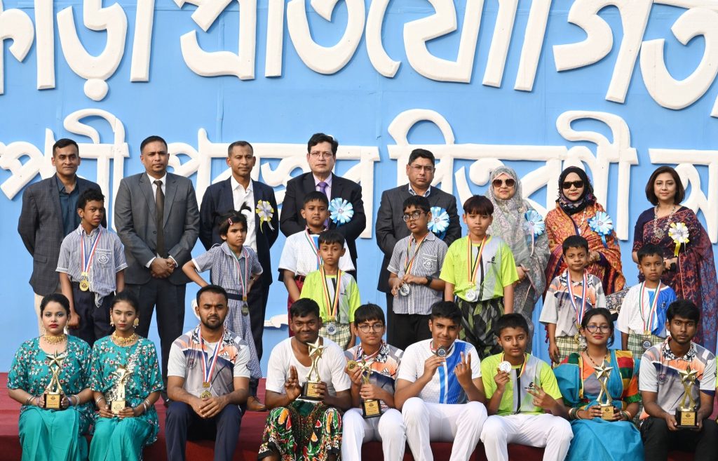 প্রয়াসের বার্ষিক ক্রীড়া প্রতিযোগিতার সমাপনী ও পুরস্কার বিতরণী অনুষ্ঠানে সেনাপ্রধান