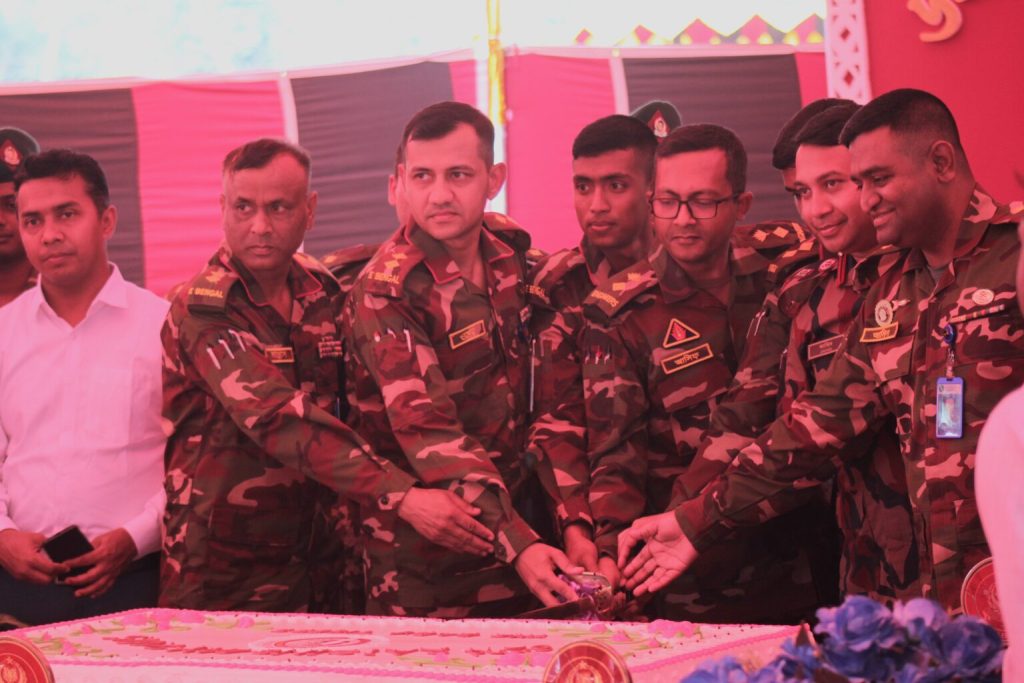 সেনাবাহিনীর দীঘিনালা জোনের ৬২ তম প্রতিষ্ঠাবার্ষিকী উদযাপন