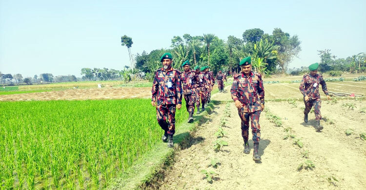 সাতক্ষীরার কলারোয়া সীমান্তে বিজিবির নতুন বিওপি উদ্বোধন