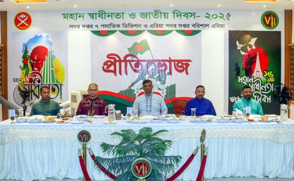 আলোকচিত্রে বিভিন্ন সেনানিবাসের স্বাধীনতা ও জাতীয় দিবস-২০২৫ উদযাপন