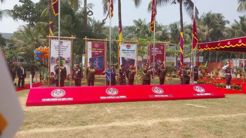 বিজিবির উখিয়া ব্যাটালিয়নের আনুষ্ঠানিক যাত্রা শুরু