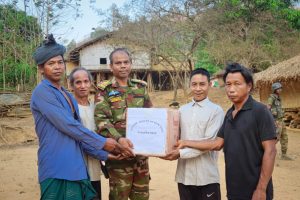 বান্দরবানে ক্রামা ধর্মাবলম্বীদের ধর্মীয় উৎসবে সেনাবাহিনীর খাদ্য সামগ্রী, আর্থিক সহায়তা ও চিকিৎসা প্রদান