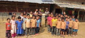 আলীকদমে সেনাবাহিনীর আর্থিক সহায়তাঃ দুর্গম পাহাড়ি এলাকার স্কুলে শৌচাগার নির্মাণে অনুদান