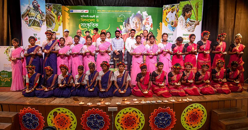 গাইবান্ধায় সরকারি কর্মকর্তাদের উপস্থিতিতে সংবিধানবিরোধী ‘আদিবাসী’ পরিচয়ের প্রচার