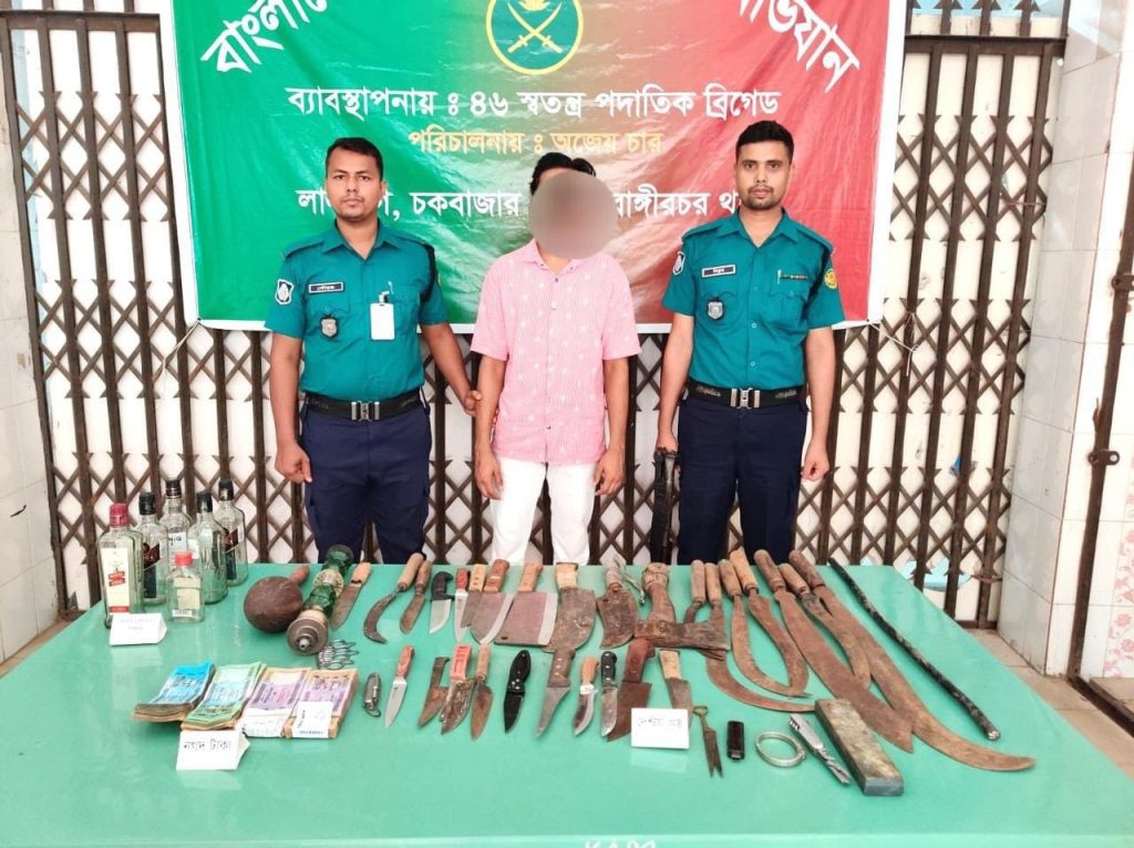 সারাদেশে যৌথ বাহিনীর অভিযান: ৭ দিনে গ্রেফতার ২৫৮, আগ্নেয়াস্ত্র ও মাদক উদ্ধার