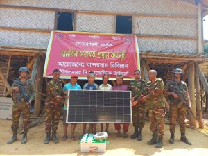 বান্দরবানে ধর্মীয় উপাসনালয়ে সেনাবাহিনীর অনুদান ও মেডিকেল ক্যাম্প পরিচালনা