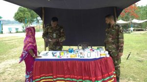 কাপ্তাইয়ে অসহায় পরিবারকে বাড়ি নির্মাণে সহায়তা ও স্বাস্থ্যসেবা কার্যক্রম সেনাবাহিনীর