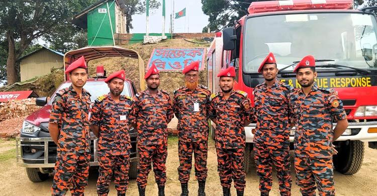 সাজেকে স্যাটেলাইট ফায়ার স্টেশনের কার্যক্রম শুরু