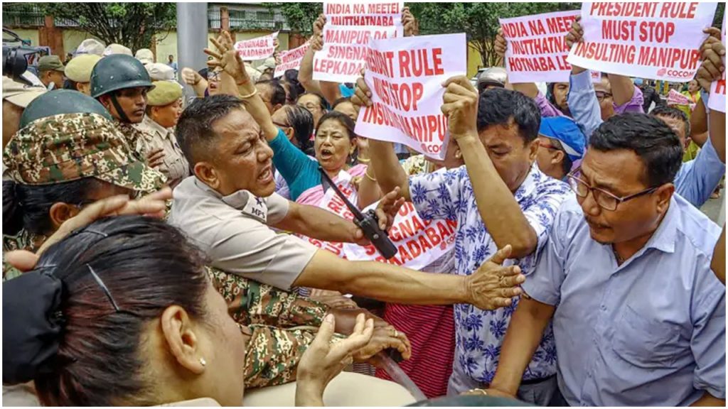 ফের উত্তপ্ত ভারতের উত্তরপূর্বাঞ্চলীয় রাজ্য মণিপুর