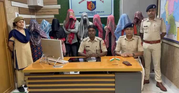 বাংলাদেশে অনুপ্রবেশের সময় ভারতে গ্রেফতার ৮