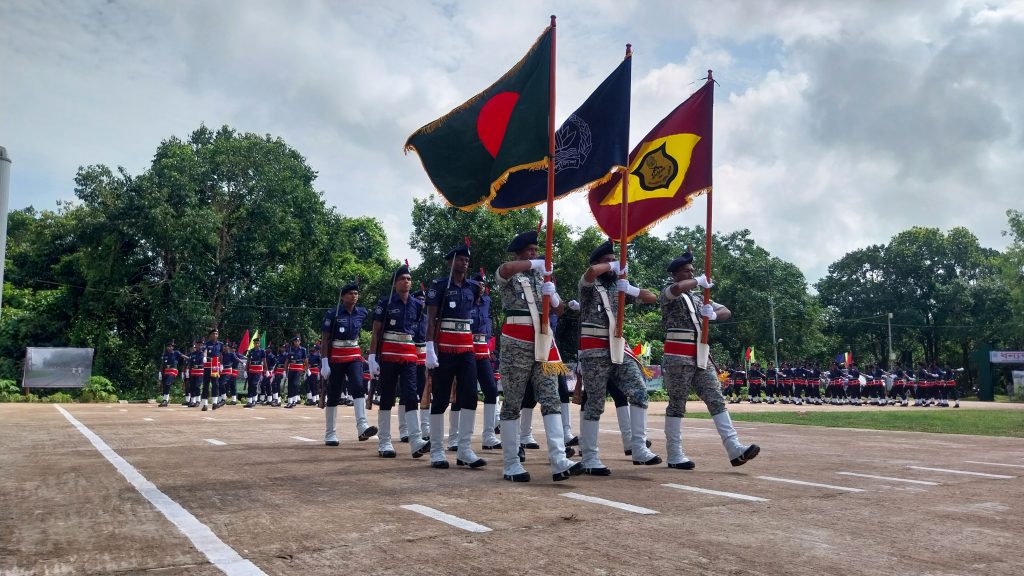 খাগড়াছড়িতে নবীন পুলিশ সদস্যদের প্রশিক্ষণ সমাপনী কুচকাওয়াজ অনুষ্ঠিত