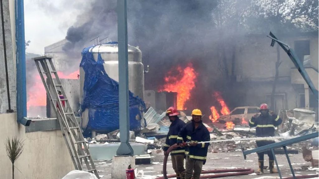 হায়দরাবাদে রাসায়নিক কারখানায় ভয়াবহ বিস্ফোরণ, ১০ জনের মৃত্যু