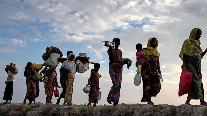 রোহিঙ্গাদের নির্যাতন করে ঠেলে পাঠাচ্ছে আরাকান আর্মি