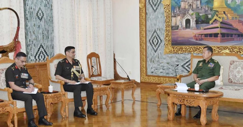 ড্রোন হামলার পর মিয়ানমার সফরে ভারতীয় শীর্ষ কর্মকর্তারা