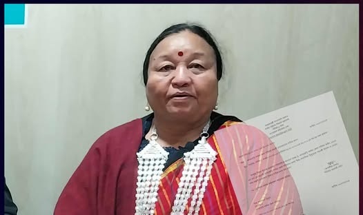 খাগড়াছড়ি পার্বত্য জেলা পরিষদের অস্থায়ী চেয়ারম্যান শেফালিকা ত্রিপুরা