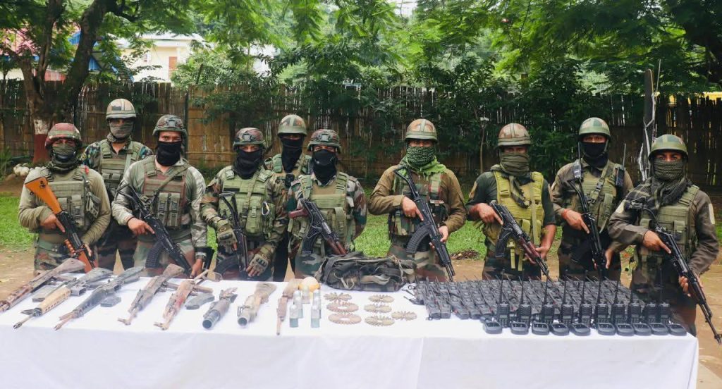 অরুণাচলের মিয়াও সীমান্তে অস্ত্রের বড় চালান আটক করল আসাম রাইফেলস