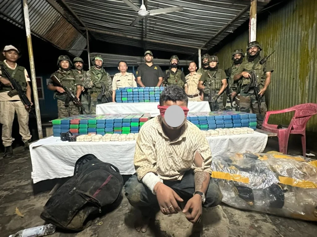 মণিপুরে মাদকবিরোধী অভিযানে আটক ২, ১৫ কেজির বেশি মাদকদ্রব্য উদ্ধার