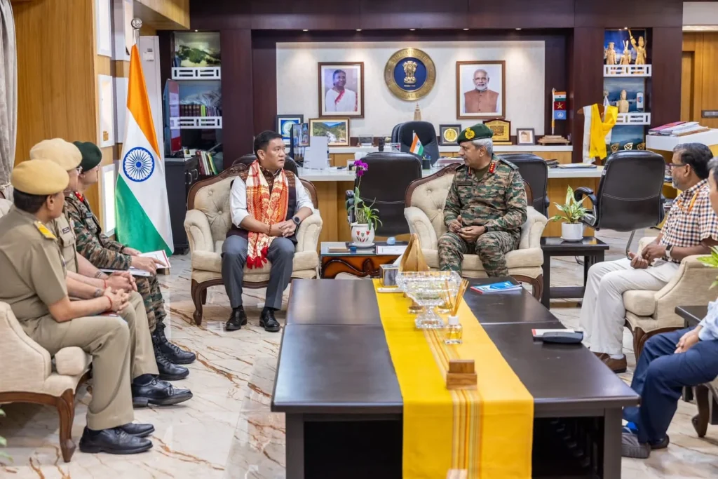 অরুণাচলে সীমান্ত সুরক্ষা ও গ্রামীণ যোগাযোগ উন্নয়নে বিআরও'র প্রকল্প পর্যালোচনা