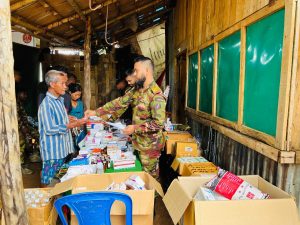 বান্দরবানে সেনাবাহিনীর উদ্যোগে মেডিকেল ক্যাম্প, বিনামূল্যে চিকিৎসাসেবা পেলেন ১৫৩ জন