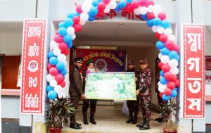 রামগড়ে উৎসবমুখর পরিবেশে ৪৩ বিজিবির ২৩তম প্রতিষ্ঠাবার্ষিকী উদযাপন