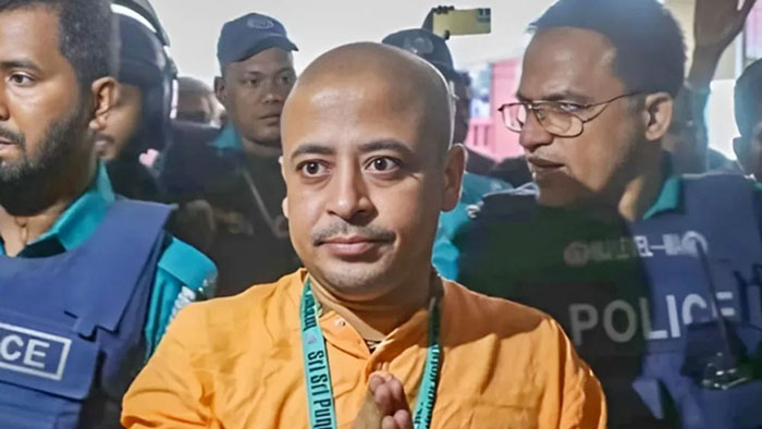 হত্যাসহ ৫ মামলায় চিন্ময় কৃষ্ণের জামিন নামঞ্জুর