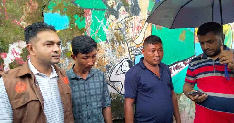 রাঙামাটিতে গাঁজাসহ দুই উপজাতি যুবক আটক, নাম্বারবিহীন অটোরিকশা জব্দ