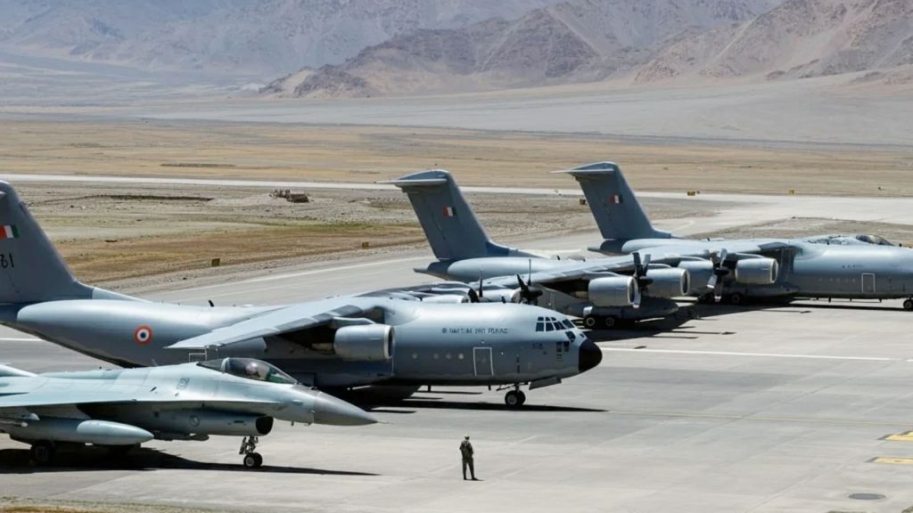 লাদাখে নিজেদের সর্বোচ্চ বিমানঘাঁটি করছে ভারত, লক্ষ্য চীনকে নজরদারি