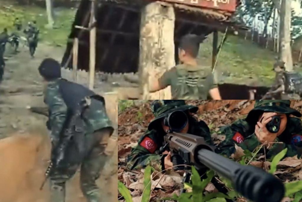 মিয়ানমারে সংঘর্ষ, নাইক্ষ্যংছড়ি সীমান্তে আতঙ্ক: গুলির খোসা পড়ল বাংলাদেশে